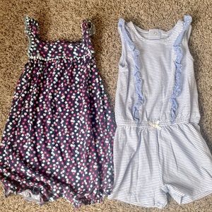 3/$18 EUC Carter’s 24 Month 2 Sleeveless Rompers